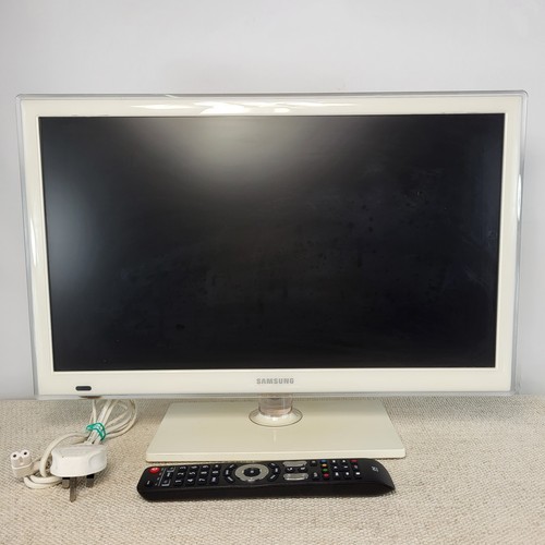 SAMSUNG UE22ES5410W Monitor 22" Full HD LED TV HDMI USB Bianco + Schermo Telecomando UK
