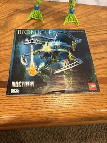 LEGO BIONICLE Barraki Nocturn 8935 w/ instructions 41pc 2007