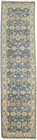 Muted Gray Oushak Oriental Runner Rug Floral Hallway & Kitchen Carpet 3X10 ft