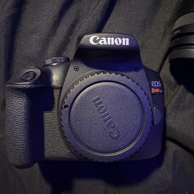 Canon EOS Rebel T7 DSLR Camera EF18-55mm + EF 75-300mm Lens (2727C021)