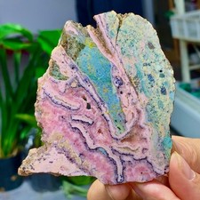 74G Rhodochrosite Crystal Slab Slice AAA+ Love / Compassion / Light Argentina