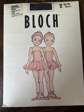 Bloch Endura Footed Tights For Children Black Size 10-12 Style T0921G