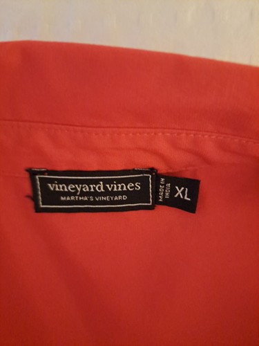 Vineyard Vines Popover Dress Poppy Red Size XL Excellent Condition - Picture 7 of 9
