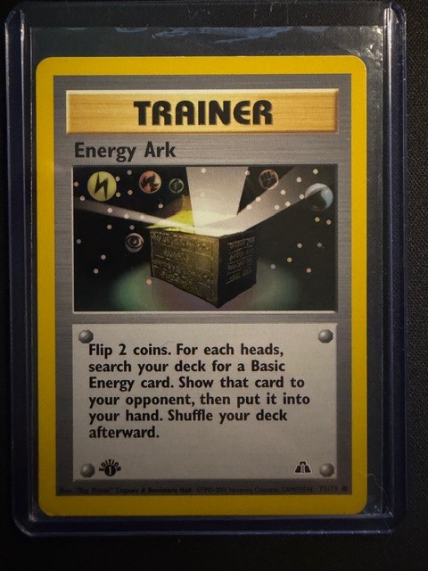 Energy Ark #75 1st Edition Neo Discovery Near Mint