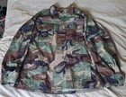 USAF BDU Med Long Shirt Woodland Camo Rip Stop  Patches TSgt Spec Ops Medical  — photo 1