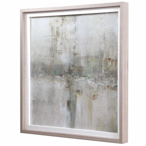 Uttermost 41597 Neutral Essence 40-5/8" Square Framed Abstract Print On Paper - Picture 3 of 5