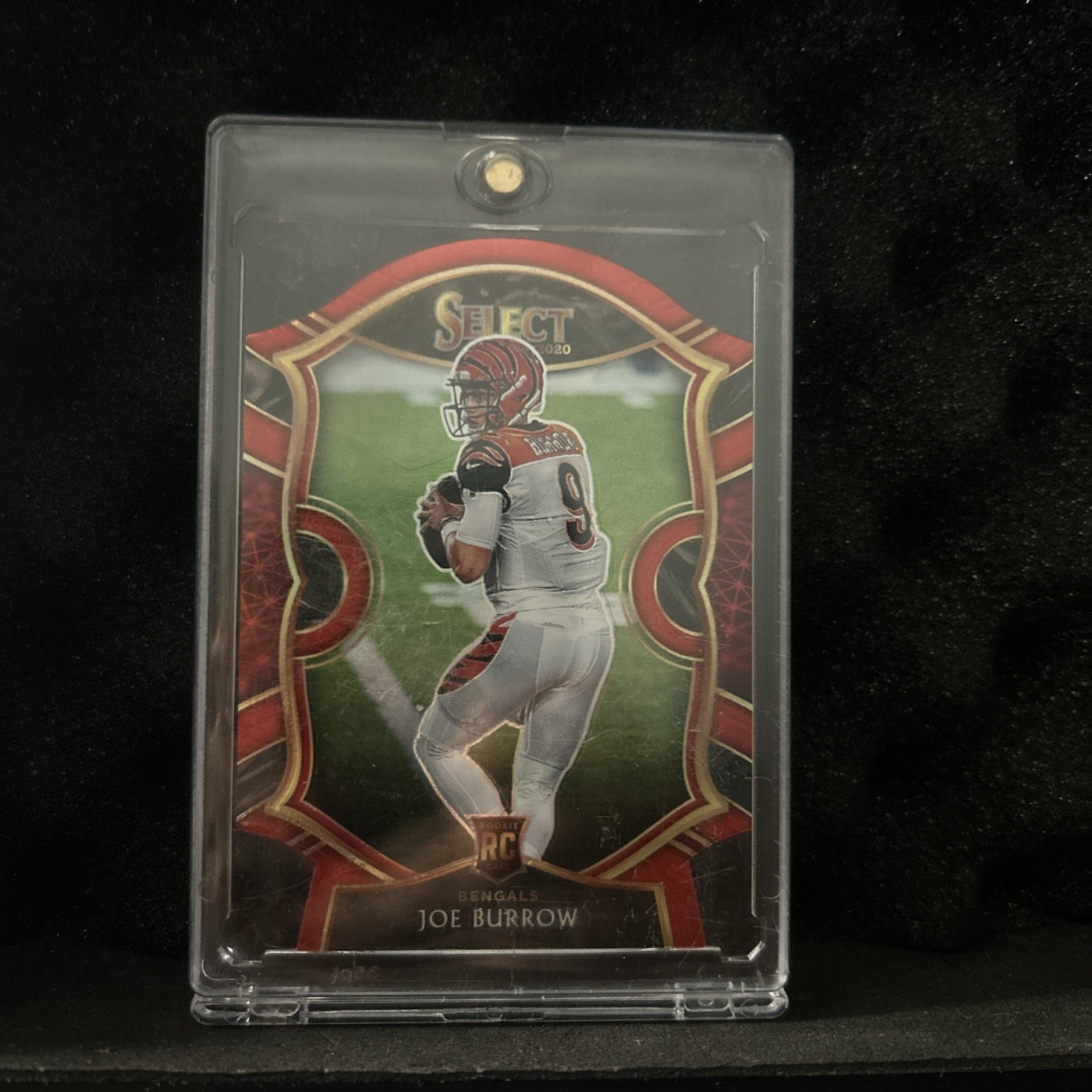 2020 Select Joe Burrow Concourse Die Cut Red (RC) 