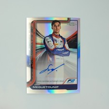 2025 Topps Chrome F1 Sami Meguetounif Chrome Autographs F2™ -Trident Racing AUTO