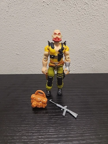 GI Joe Hasbro 1987 Taurus  V1 Slaughters Renegades Complete renegade yojoe!