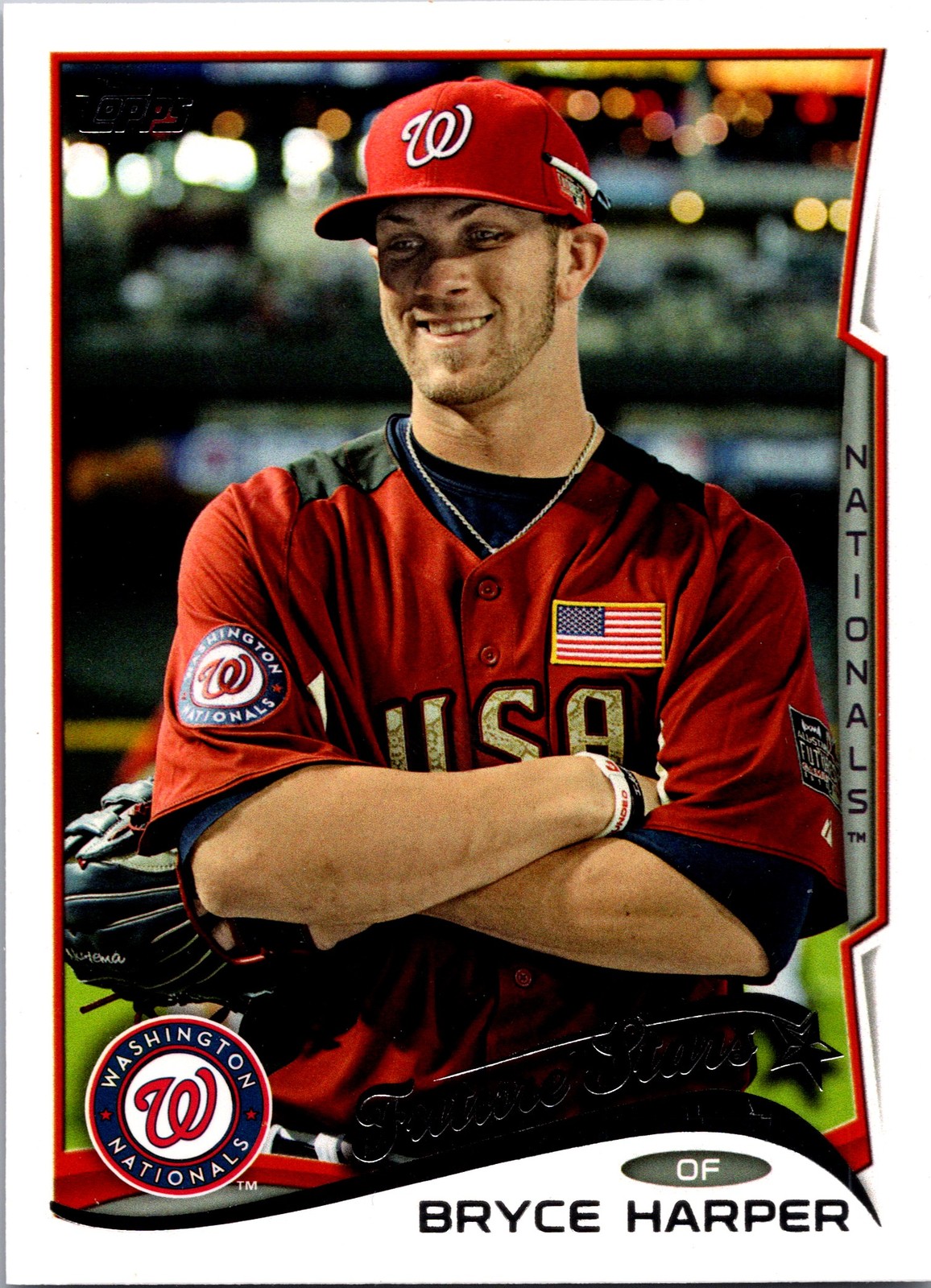 2014 Topps Future Stars Bryce Harper #100 Nationals