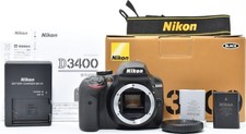 Nikon D3400 Digital SLR Camera Body Shutter Count 303 Japan
