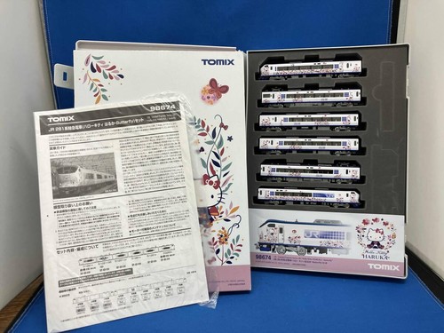 TOMIX 98674 JR 281 Series Hello Kitty Haruka Butterfly N Gauge Train Set Japón | Zustand: New