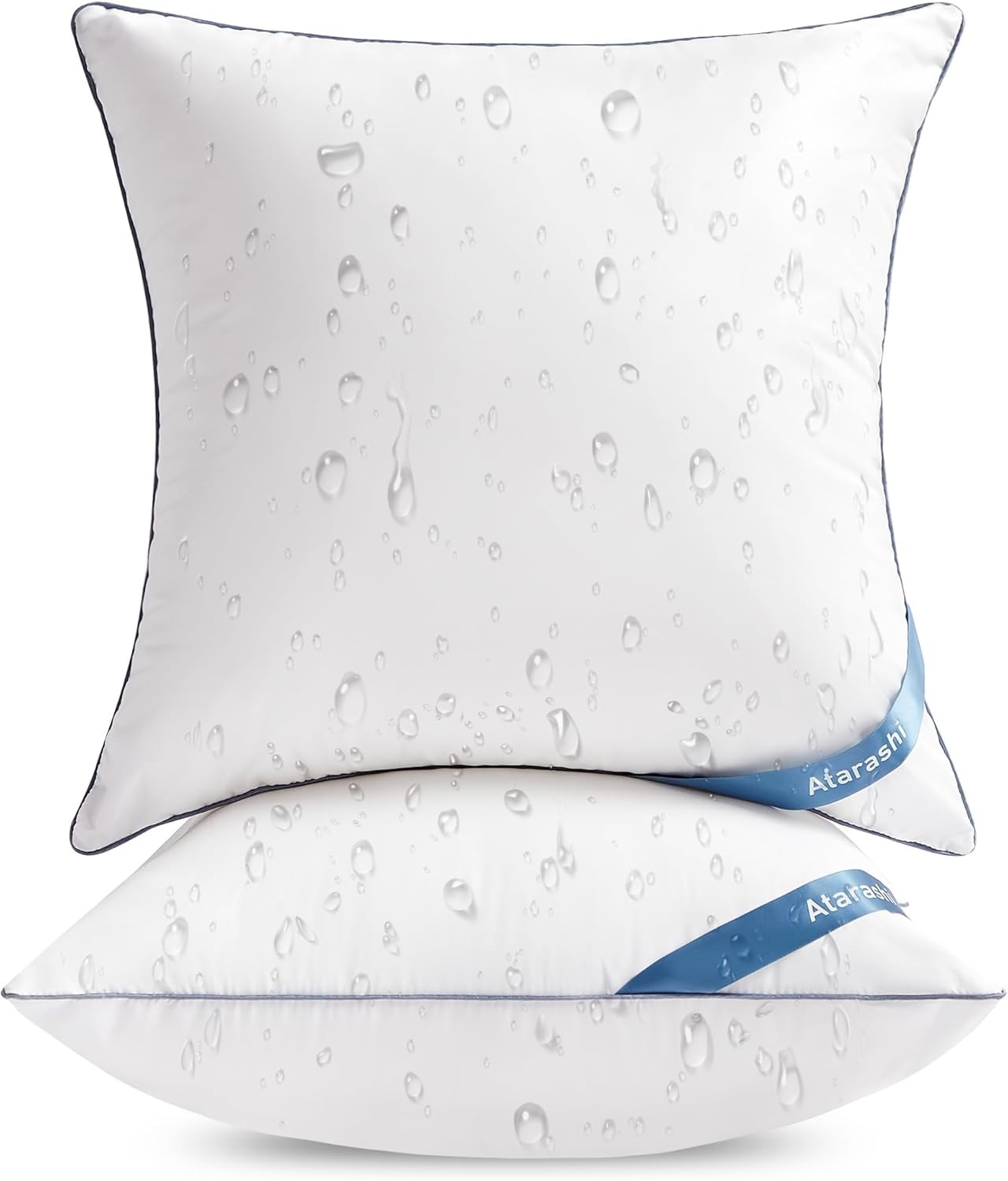 18 x 18 Outdoor Pillow Inserts Pack of 2)- Waterproof Firm &