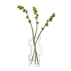 LSA Tier Vase H35cm Clear| 1 Unit | Mouthblown & Handmade Glass | TD04