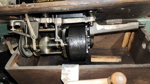 Antiker Edison Home Zylinder 2/4 Minuten Phonograph mit 4 Minuten Modell H Reproducer - Bild 19 von 19