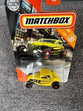 2020 Matchbok 33 Ford Coupe 95100 Yellow Mbx City