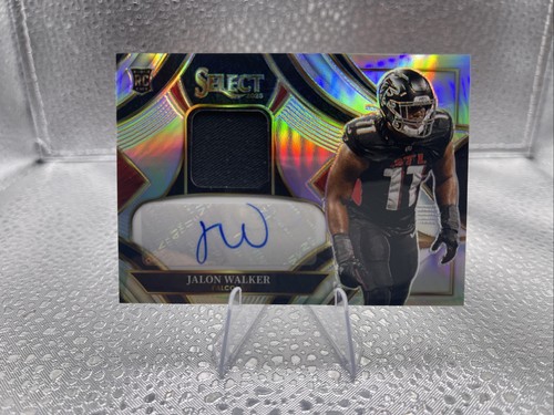 2025 Panini Select Jalon Walker Rookie Memorabilia RC Jersey Prizm Auto #/249