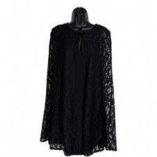 Guess whimsigoth black floral lace