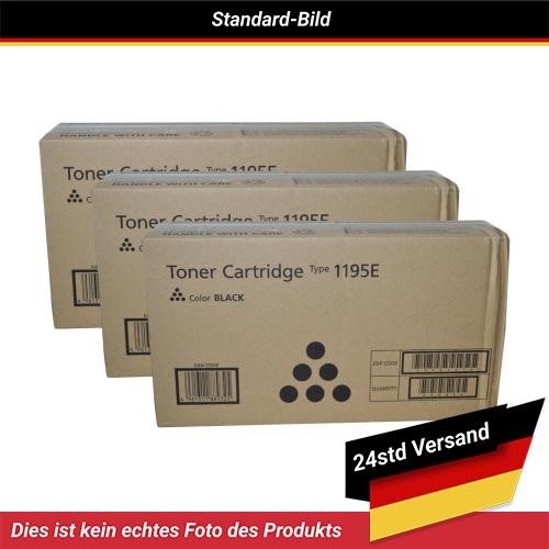 Ricoh Type 1195E Toner Cartridge Black Pack Of 3 - Bild 1 von 2