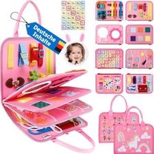 JHkim Busy Board Kinder Spielzeug Lernspielzeug Motorikspielzeug