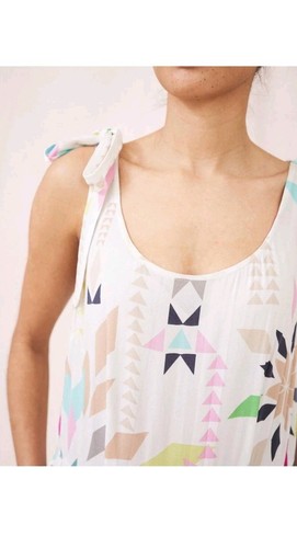 Ladies White Stuff Ali maxi dress Summer Dress Uk 20 - Picture 3 of 7