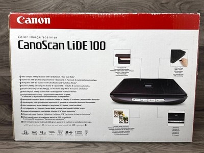 Canon CanoScan LiDE 100 USB Powered Compact Portable A4 Flatbed Scanner Neu in OVP