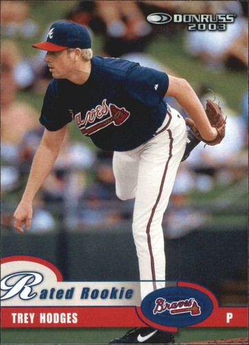 2003 Donruss Trey Hodges #33 card