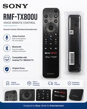 Sony RMF-TX800U Bluetooth Voice Remote Control for Android/BRAVIA TV Black