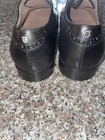 SALVATORE FERRAGAMO BOSTON BLACK BROGUE LEATHER GANCINI BIT OXFORDS Size 9 EE — photo 10