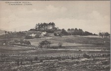 Granger Hill Canaan CT 1914 Farmhouse Pine Trees Old Chatham PM Postcard