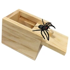 Spider Box Prank Toy Gag Gift, Funny Birthday Gifts for Men Women, Small