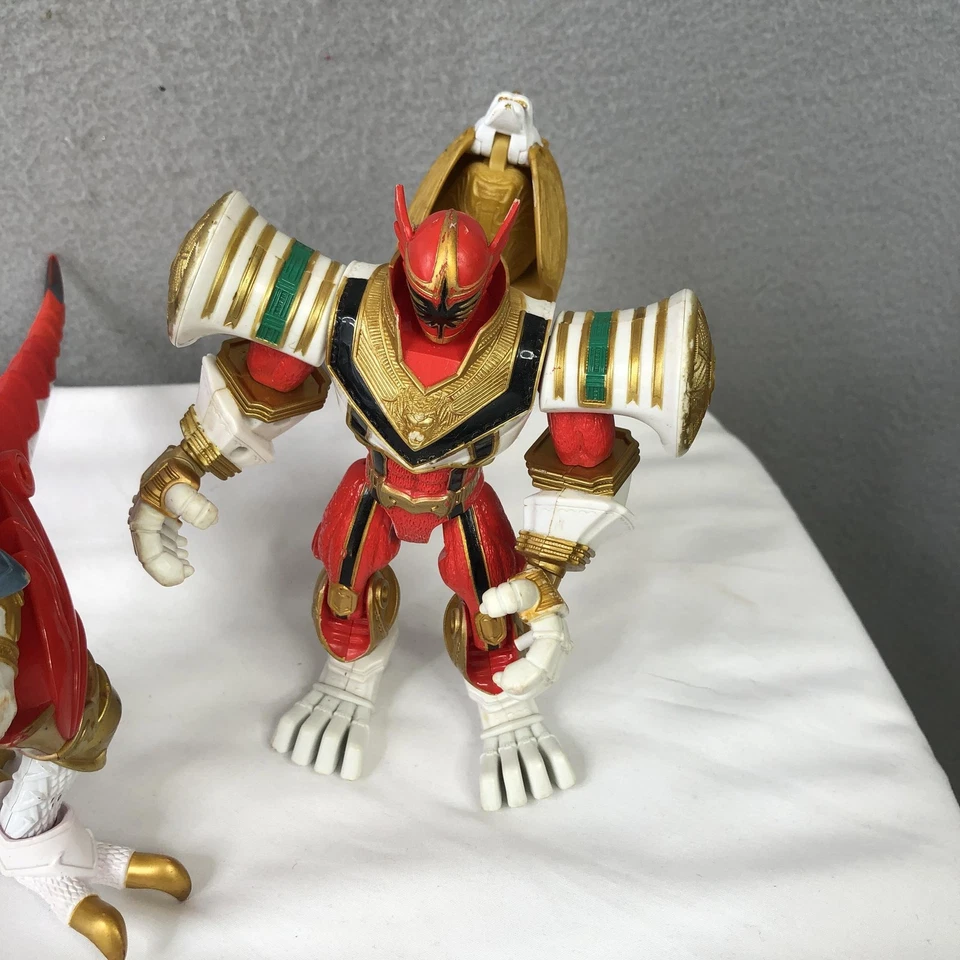 Power Rangers Мистическая Сила Феникс МагиФеникс и Мистический Дракон Фигурки Лот 2 Красные - Изображение 2 из 4