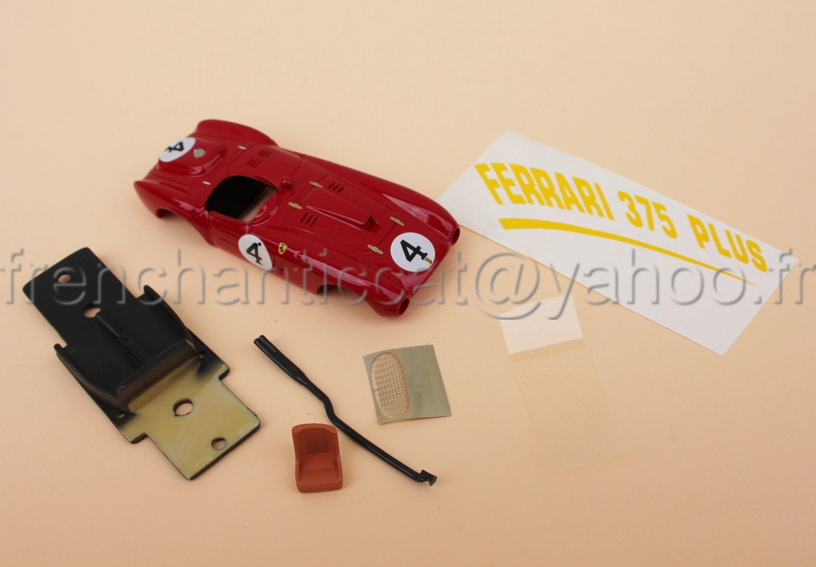 Ferrari 250 TR Testarossa 3.0L V12 7 1000 Km Du Nurburgring 1958 Tecnomodel Tm18 260d