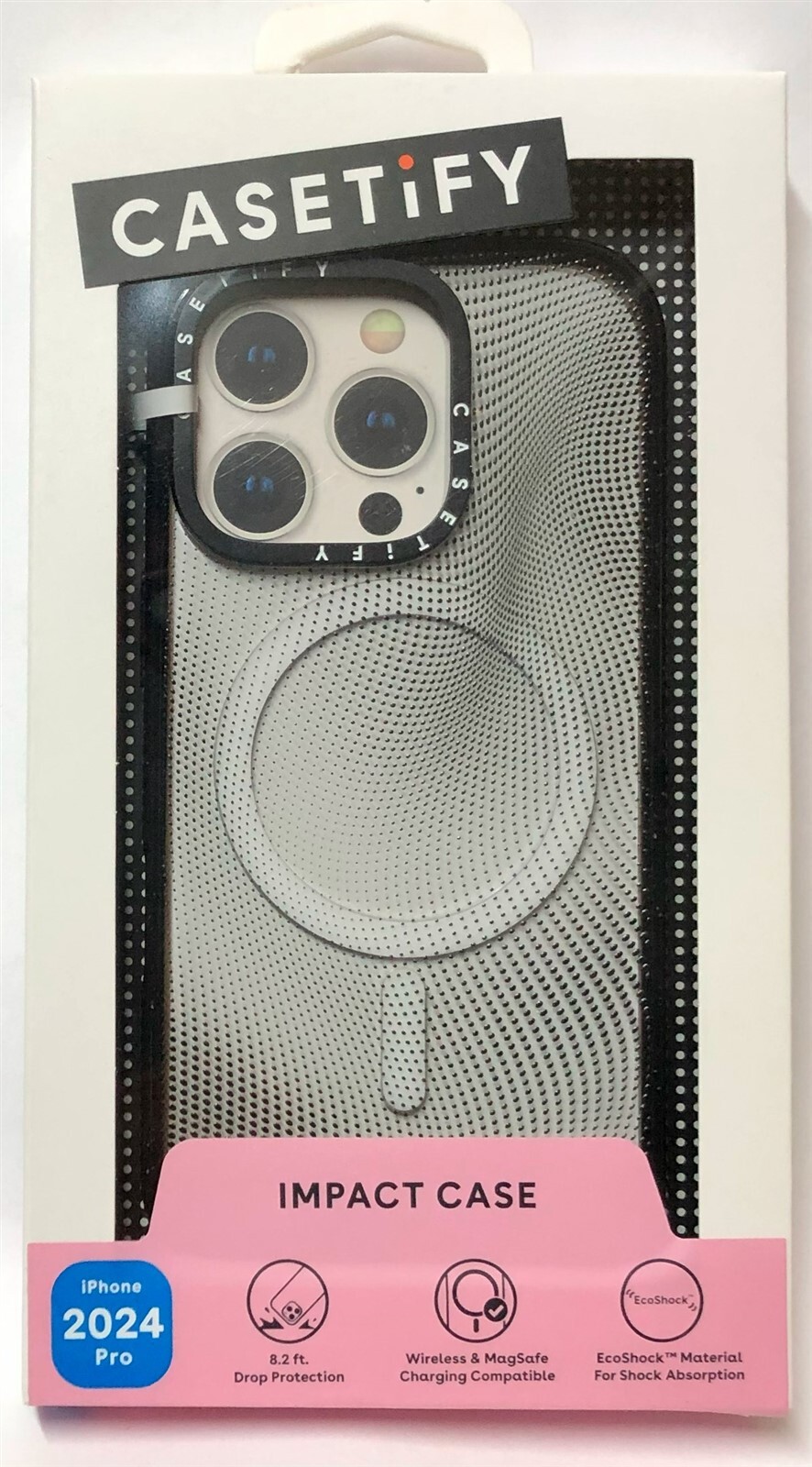 CASETiFY MagSafe Impact Case for iPhone 16 Pro - Halftone Design-image