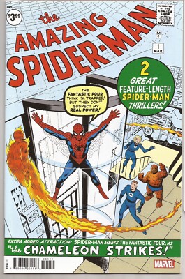 AMAZING SPIDER-MAN #1 - FACSIMILE EDITION - 2022 - MARVEL COMICS