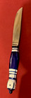 GRILL BLUE Rosenthal Bjorn Wiinblad Steak Knife 7 7/8" Ceramic Flatware Germany