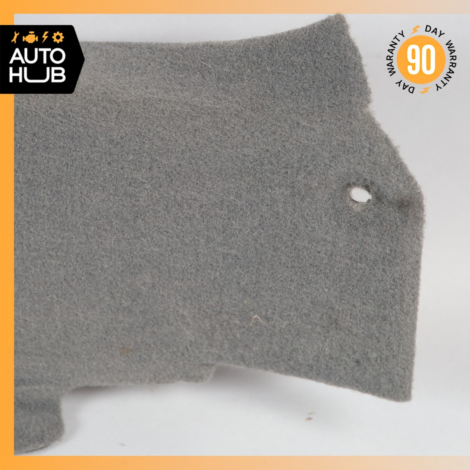 08-18 Maserati GranTurismo M145 Rear Trunk Lid Carpet Cover Trim Panel OEM