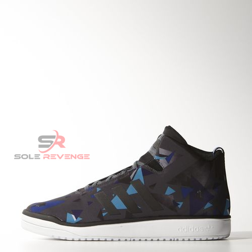 New 8 Men adidas Originals Mens VERITAS MID Core Black Blue White B34526 top ten New 8 Men adidas Originals Mens VERITAS MID Core Black Blue White B34526 top ten
