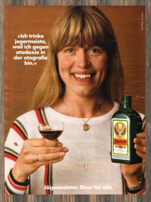 Jägermeister #2723 - Reklame Werbeanzeige Original-Werbung 1985