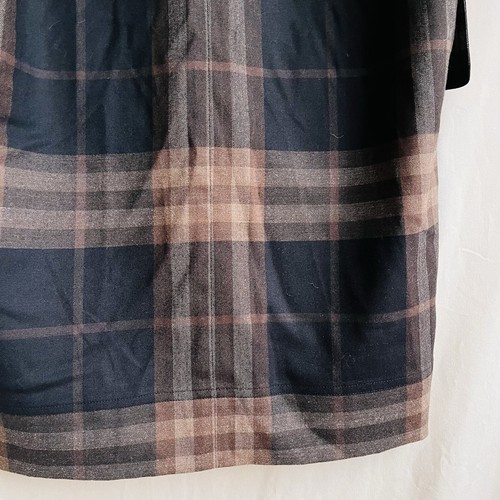 Vestido vintage años 00 Burberry Check Y2K lana tartán coco bolsillos lujo raro - Imagen 9 de 13