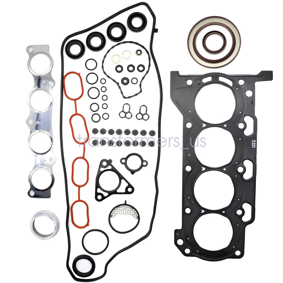 Head Gasket w/ Bolts Set For 2010-2020 Toyota Prius 2011-2017 Lexus CT200h 1.8L - Image 2 of 4
