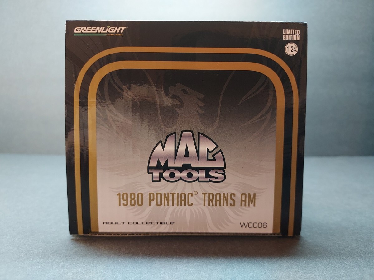 greenlight 1/24 Mac Tools Limited Edition 1980 Pontiac Trans