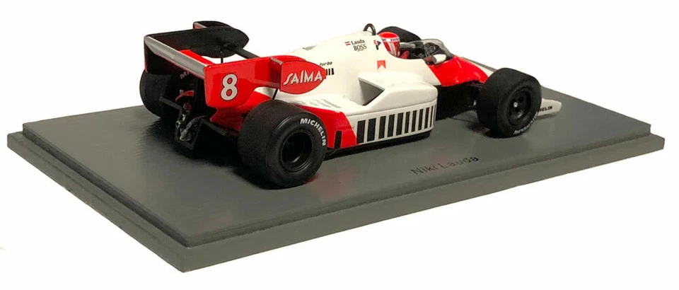 Spark S5395 McLaren MP4-2 #8 British GP 1984 Champion - Niki Lauda Maßstab 1:43 - Bild 2 von 3