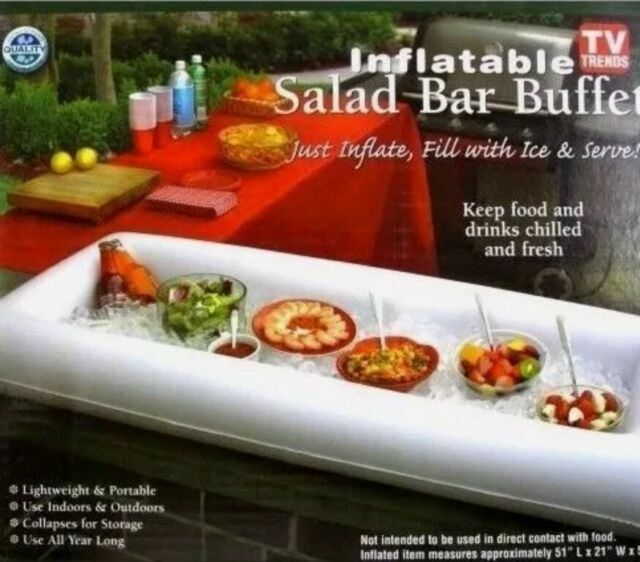 inflatable cold food server