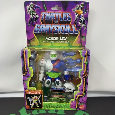 Masters of the Universe  x  TMNT - Turtles of Grayskull Mouse-Jaw - Evil & Armed