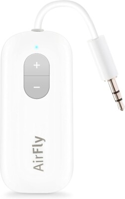 Twelve South AirFly SE Bluetooth Wireless Audio Transmitter Receiver (D624)