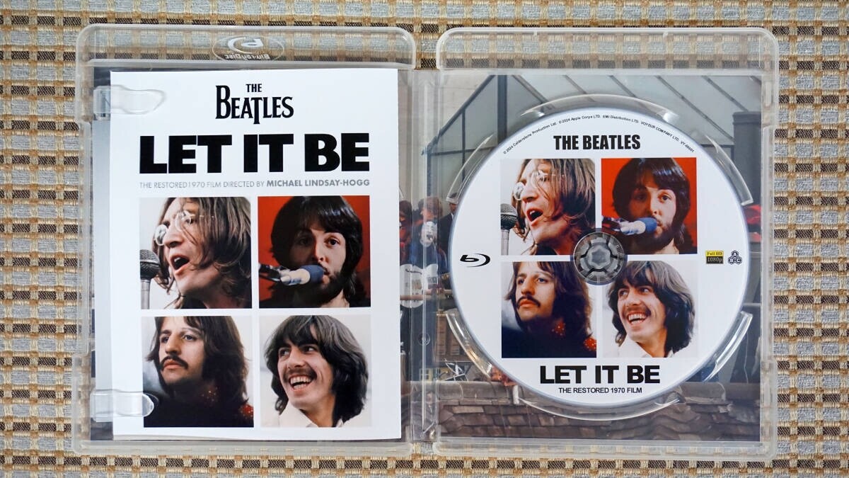 The Beatles LET IT BE (The Restored 1970 Film) Blu-ray + CD
