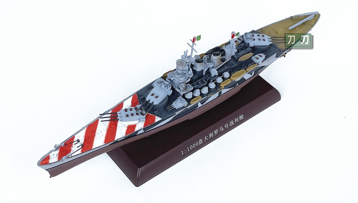 Italian Roma Battleship Model 1/1000 | eBay
