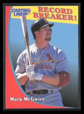 MARK MCGWIRE 1999 Starting Lineup Record Breaker! St. Louis