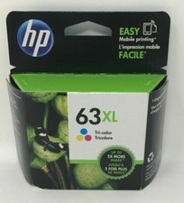 Genuine Original HP 63XL Tri-color Ink cartridge for Deskjet Officejet Printer
